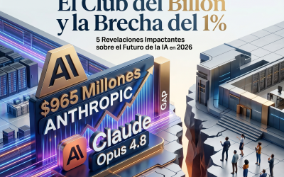 El club del billón, la brecha del 1% y cinco revelaciones impactantes sobre el futuro de la IA en 2026