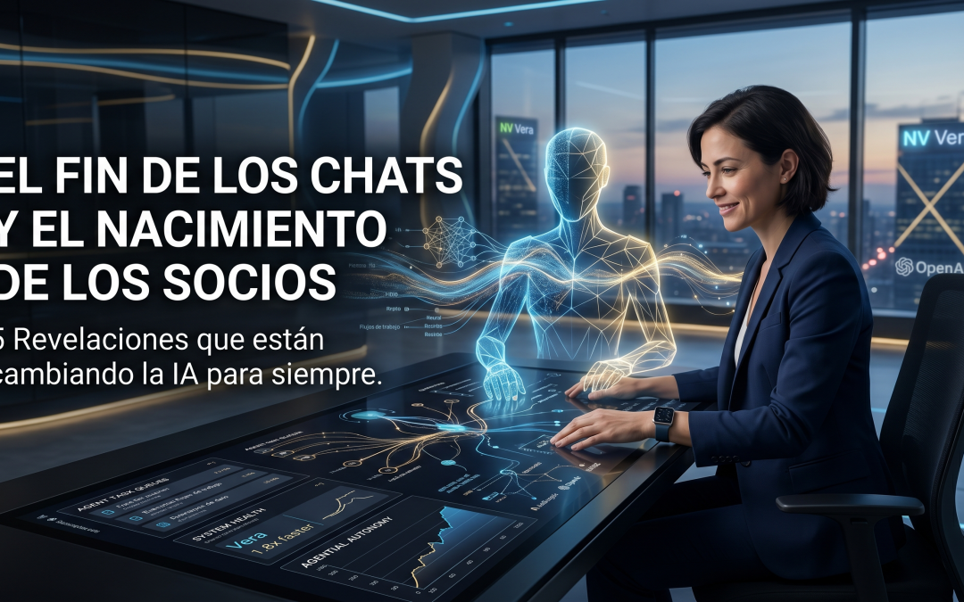 El fin de los chats y el nacimiento de los socios con cinco revelaciones que están cambiando la IA para siempre