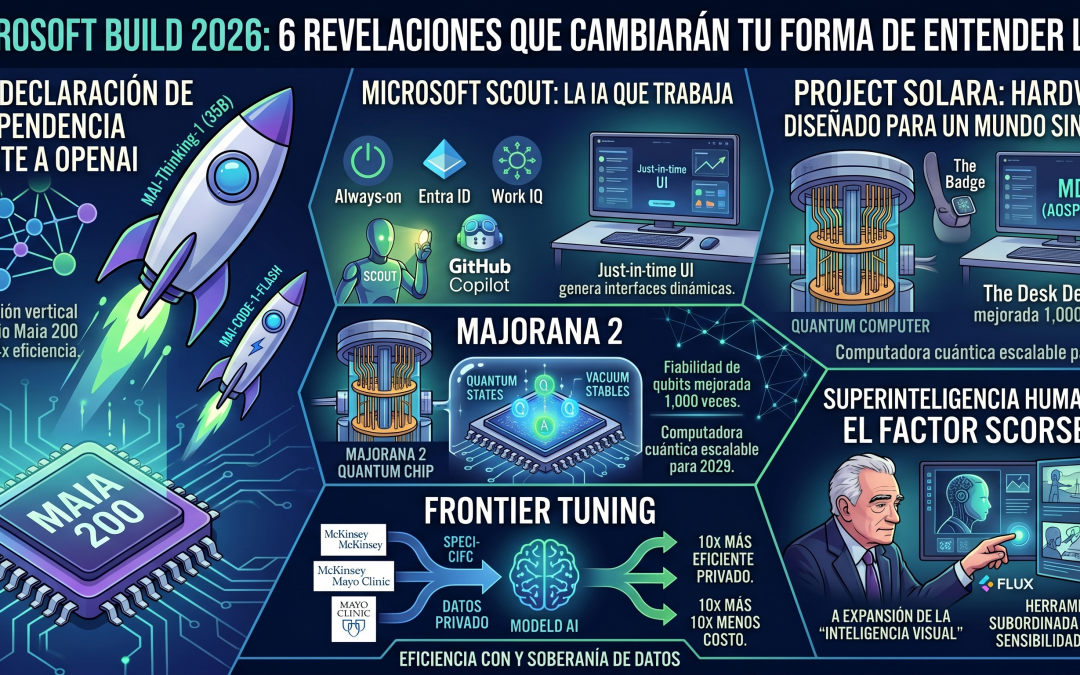 Microsoft Build 2026 y seis revelaciones que cambiarán tu forma de entender la IA y el futuro del trabajo