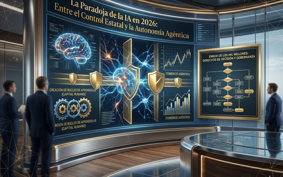 La Paradoja de la IA en 2026: Entre el Control Estatal y la Autonomía Agéntica