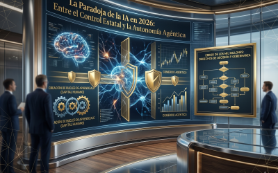 La Paradoja de la IA en 2026: Entre el Control Estatal y la Autonomía Agéntica