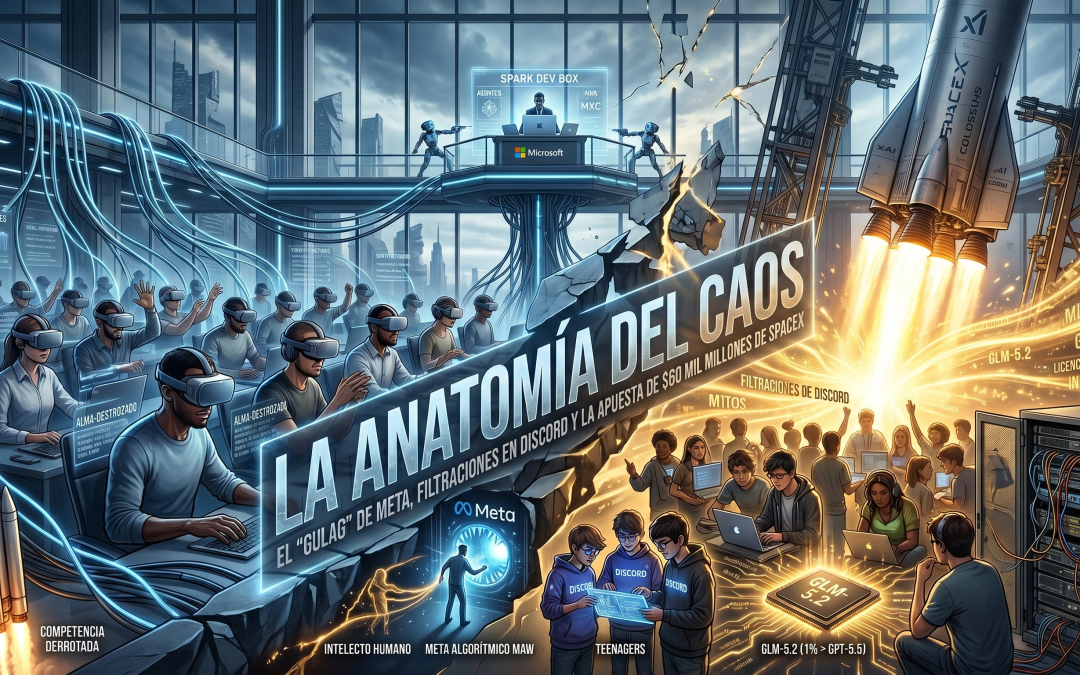 La anatomía del caos: El «Gulag» de Meta, filtraciones en Discord y la apuesta de $60 mil millones de SpaceX