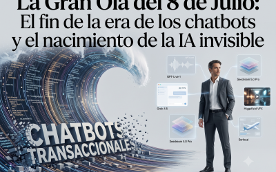 La Gran Ola del 8 de Julio: El fin de la era de los chatbots y el nacimiento de la IA invisible