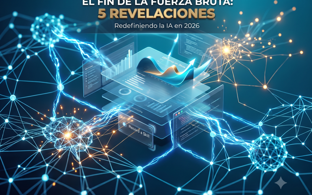 El Fin de la Fuerza Bruta: 5 Revelaciones que están Redefiniendo la IA en 2026