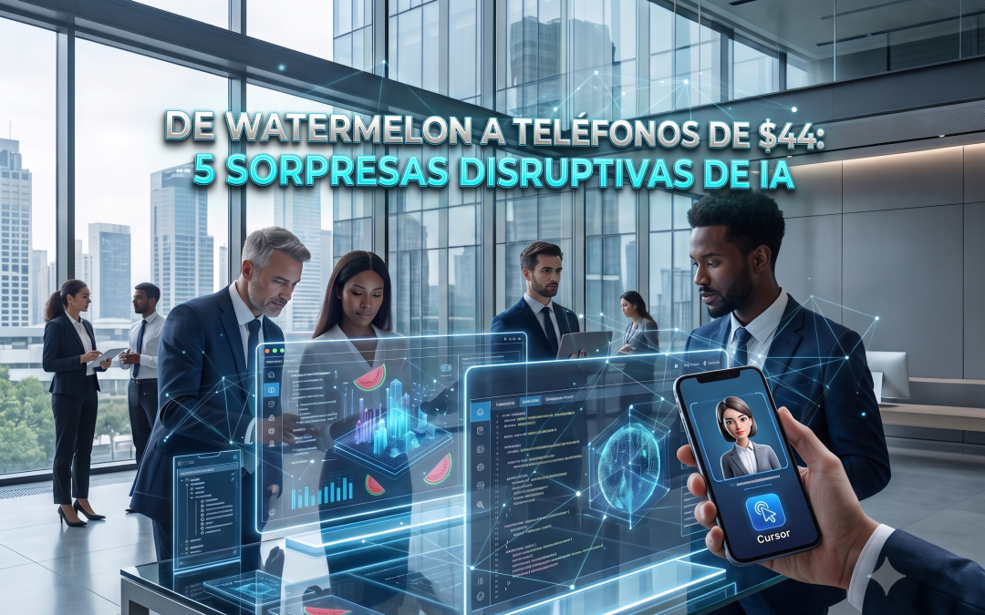 De ‘Watermelon’ a teléfonos de $44: Las 5 sorpresas más disruptivas de la IA en 2026