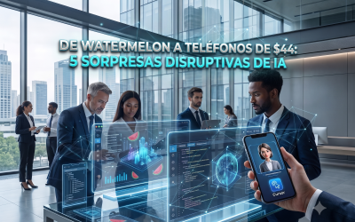 De ‘Watermelon’ a teléfonos de $44: Las 5 sorpresas más disruptivas de la IA en 2026