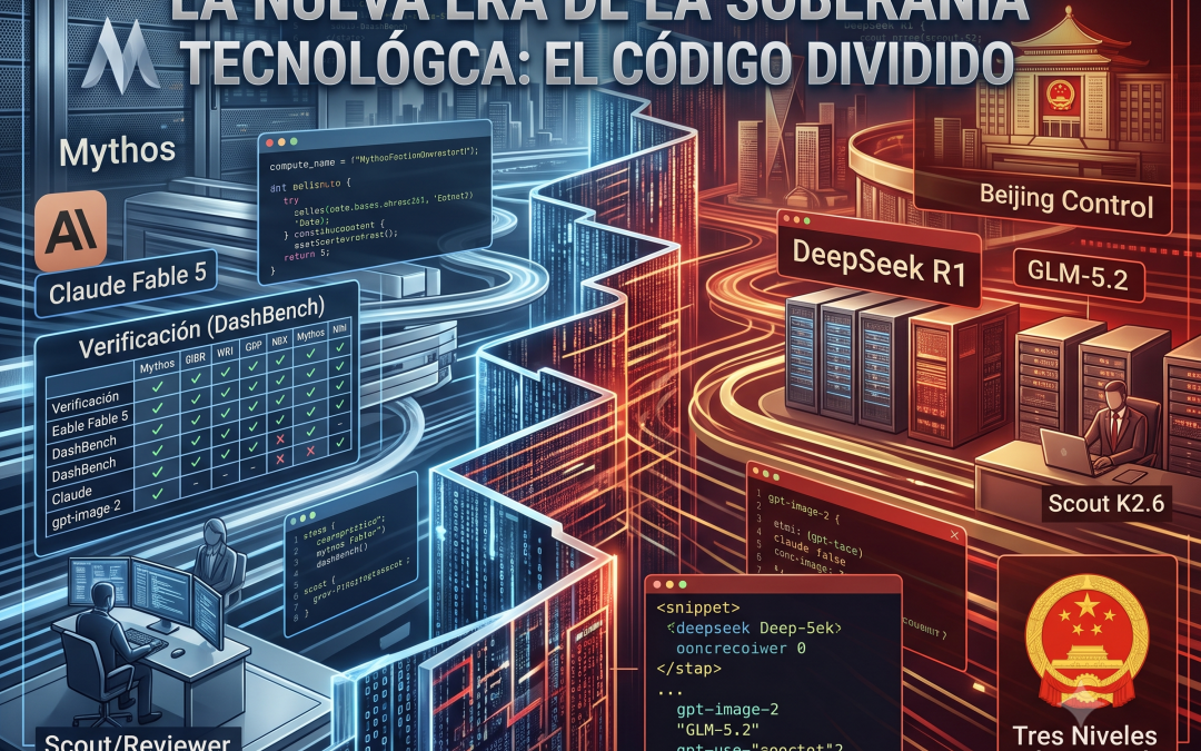 El Nuevo Telón de Acero de la IA: 5 Revelaciones Impactantes sobre el Futuro del Código y el Poder Global